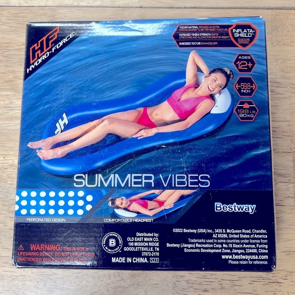 Pool Lounge Chair- Inflatable - Picture 2 of 4